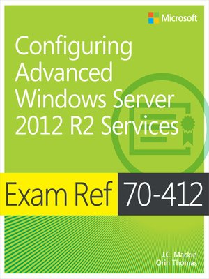 cover image of Exam Ref 70-412